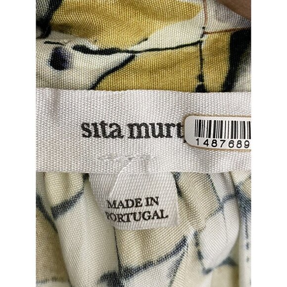 Sita Murt Women's Yellow One Shoulder Dress Size 36 EU/ Size Small USA - Picture 7 of 11